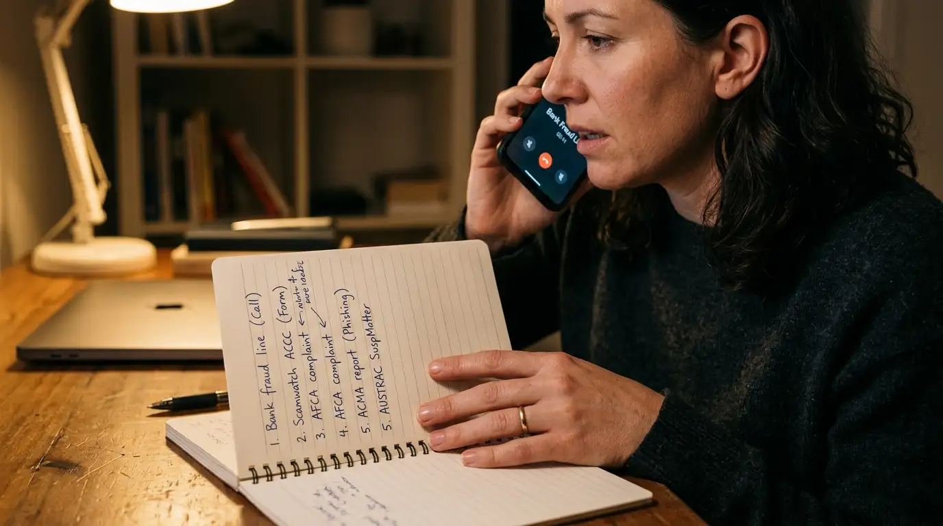 Bank fraud team support hotline contact for scam recovery sequence
